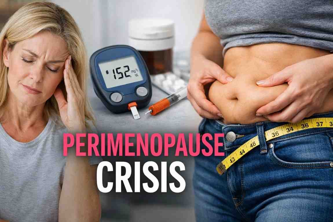Estrogen Dominance, Insulin Resistance, and Belly Fat: The Perimenopause Crisis